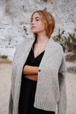 CARDIGAN - Artisan Undyed Wool Spain