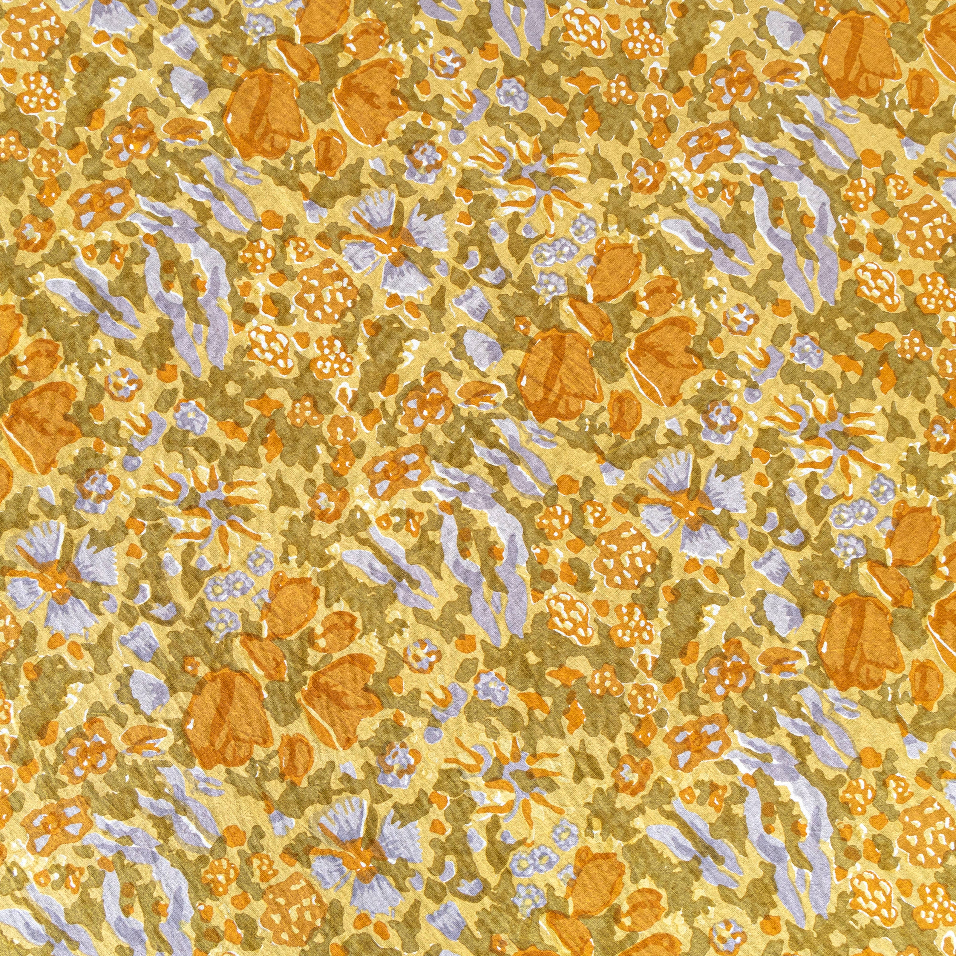 Jardin Mustard & Grey | Tablecloth