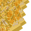 Jardin Mustard & Grey | Napkins - Set of 6