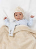 Organic Baby Faux Fur Sherpa Stroller Blanket: 30