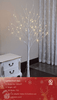 Birch Tree Lights Set of 3 for Christmas Decor, Weddings, and Gif