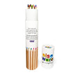 Colored Pencils - Tall & Travel Size - 12 Colors