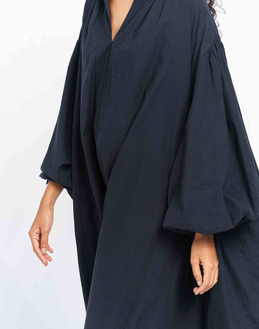 Free flowing relaxed midi dress