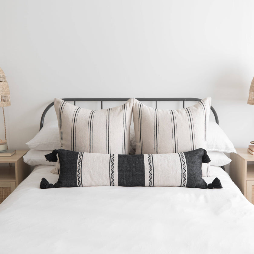 Ollie Woven Cotton Pillow Cover