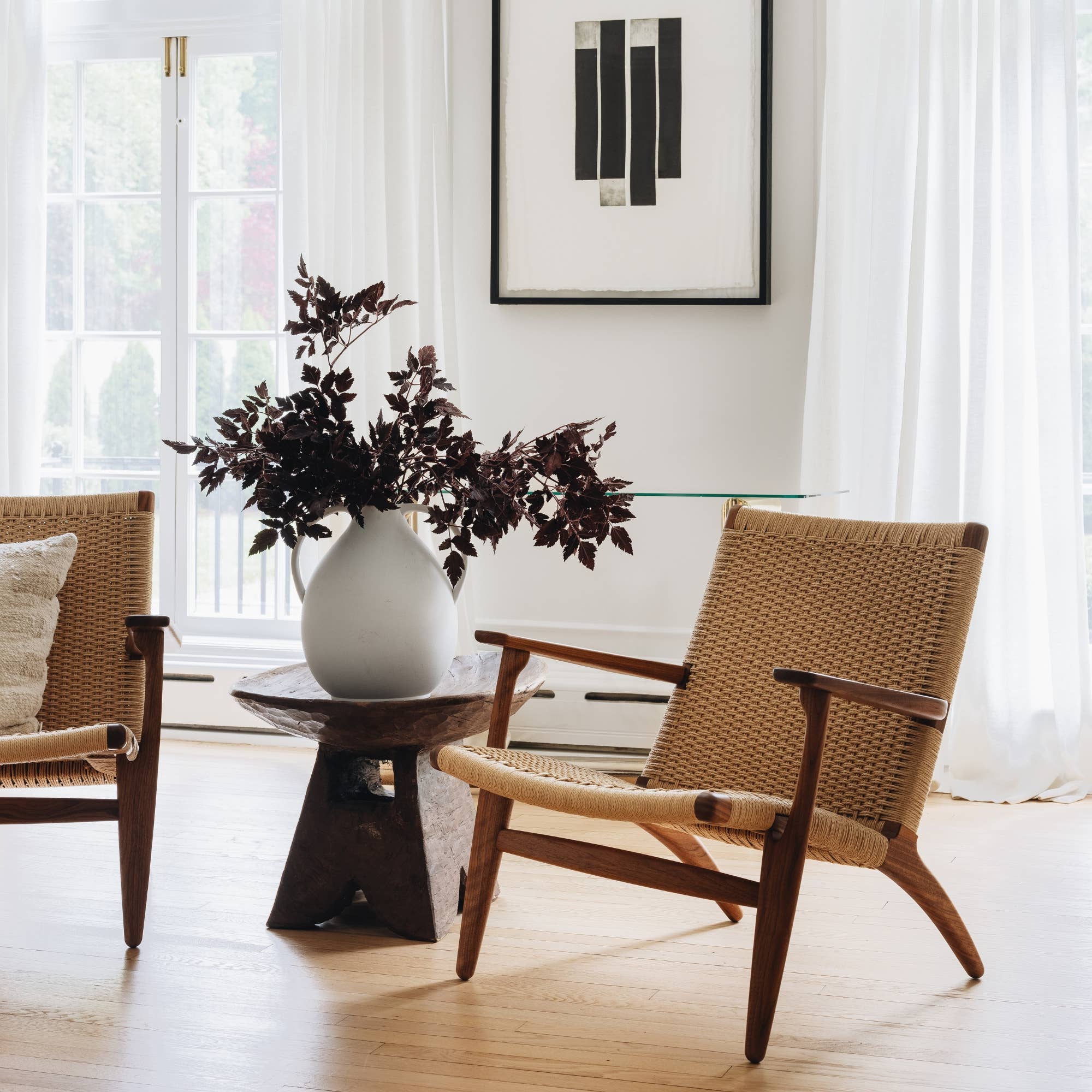 Plum Fake Cimicifuga Ramosa Leaves - 31