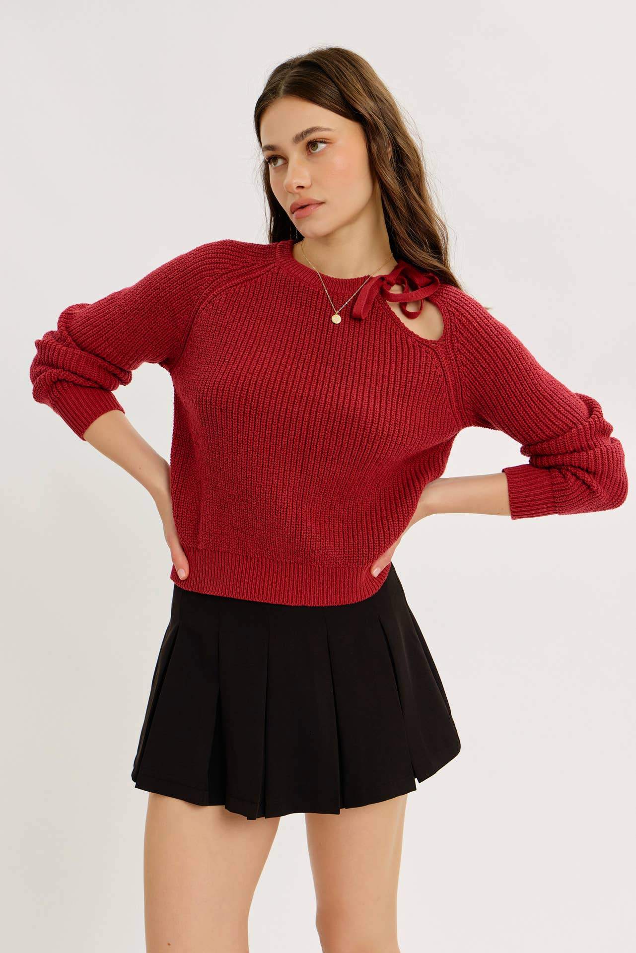 ALL DAY WEARABLE CRISP PLEATED TIMELESS MINI SKORT