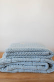 cozy waffle blanket | baby size - powder: Baby