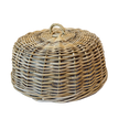 Rattan Cloche Food Cover