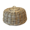 Rattan Cloche Food Cover