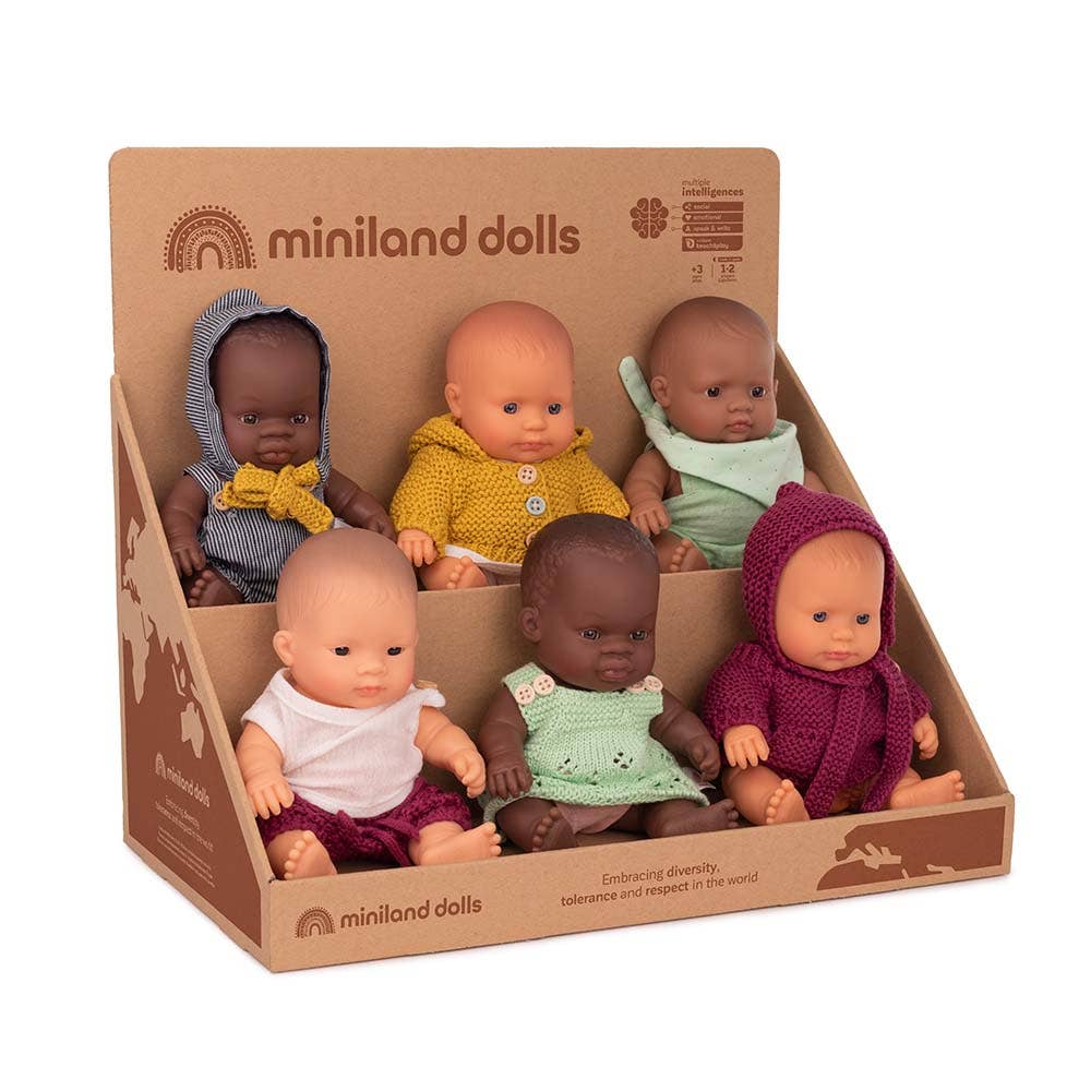 Miniland Baby Doll 8 1/4''