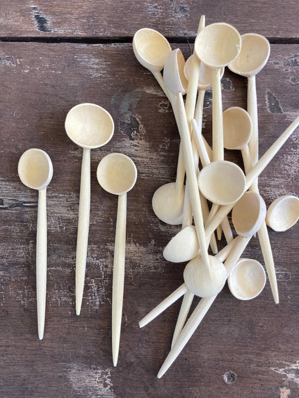 Small Coffee Spoon, Lemon Wood