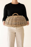 Rattan Cloche Food Cover