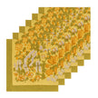 Jardin Mustard & Grey | Napkins - Set of 6