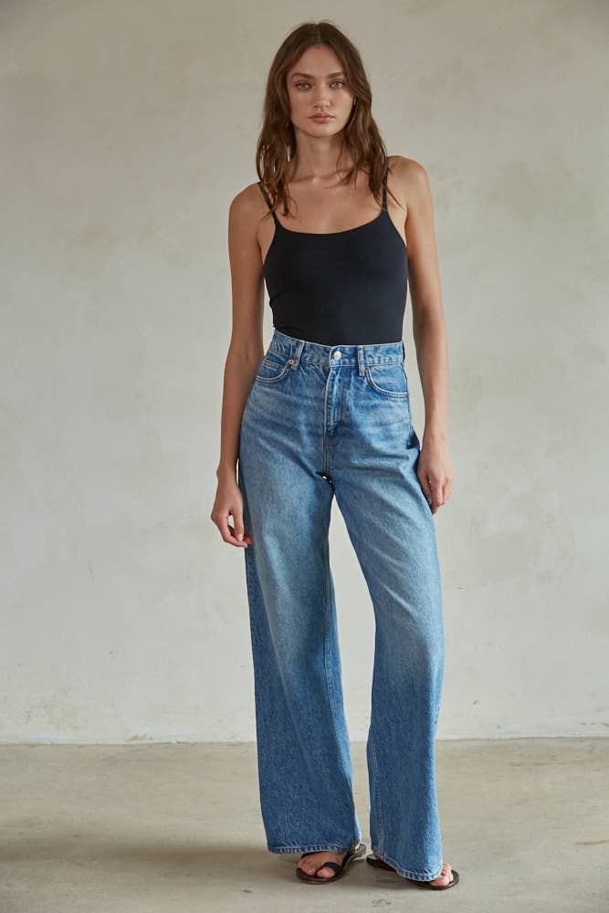 Double Layered Nylon Spandex Seamless Bodysuit