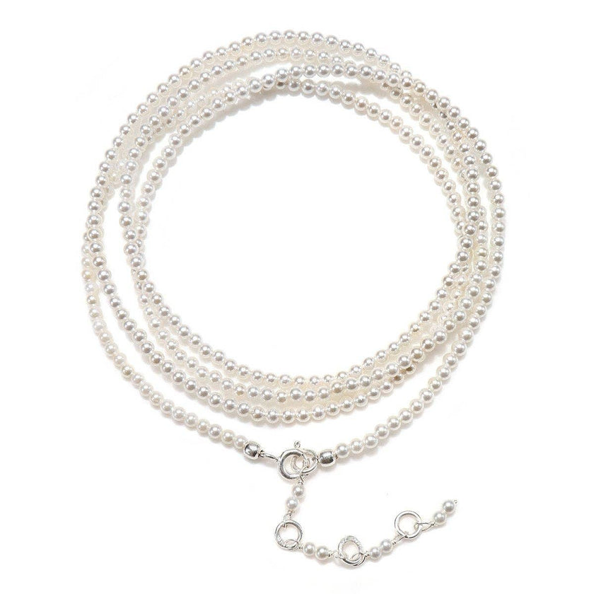 Gemstone Wrap Bracelet-Freshwater Pearl