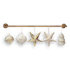 White Paper Mache Star Ornaments