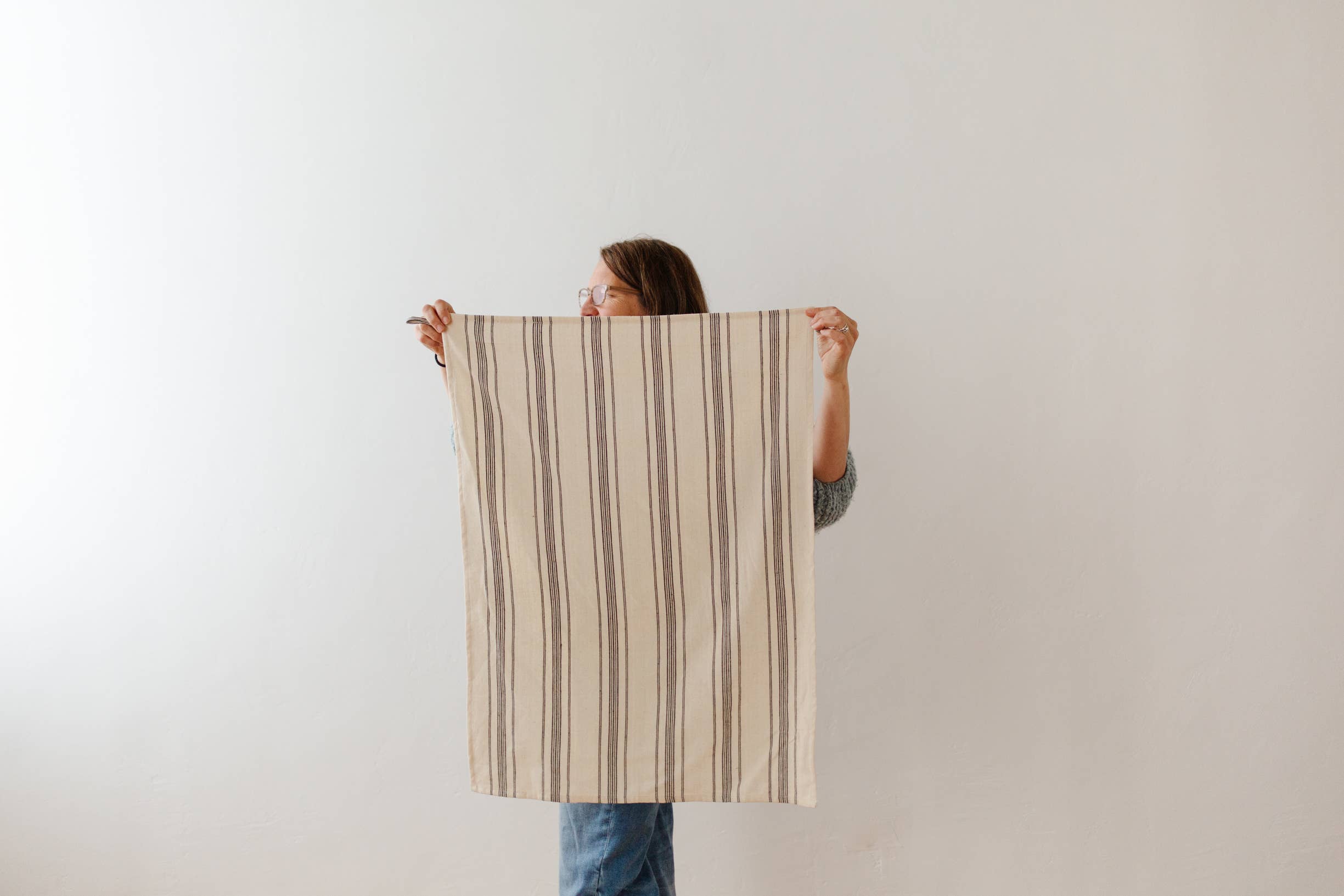 Striped Cotton Tea Towels