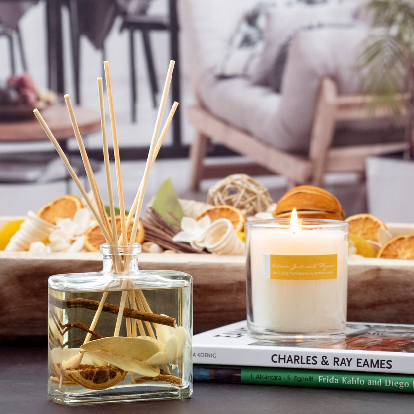 Lemon Zest and Thyme Botanical Reed Diffuser