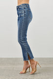MID RISE SKINNY CROP