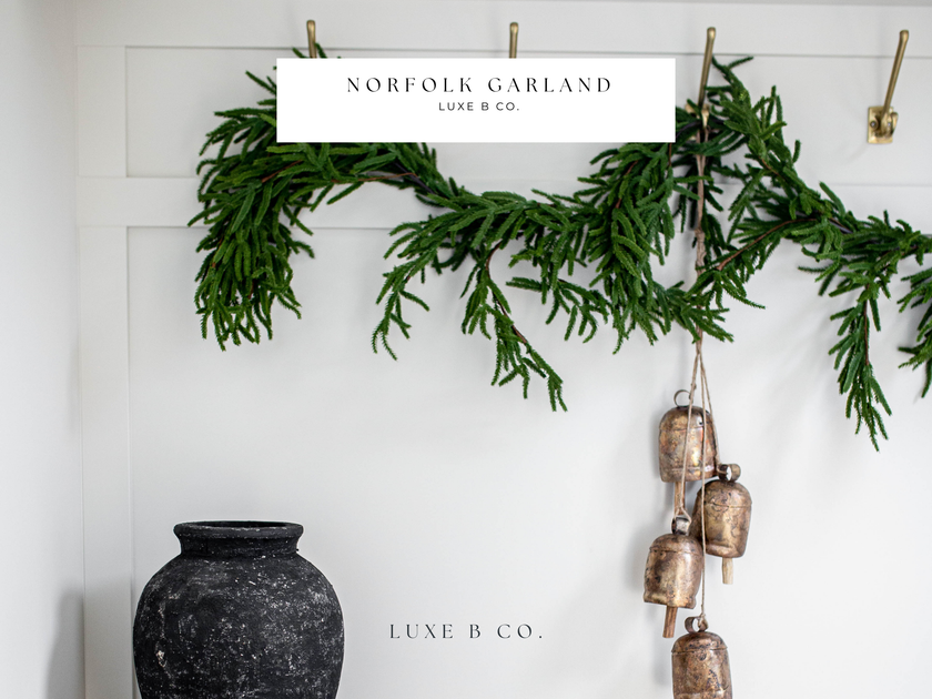 Norfolk Pine Garland Real Touch - 6ft