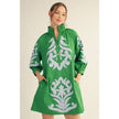 NEW floral applique shift dress
