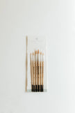 Round Tip Watercolor Brush Set -- 6 piece