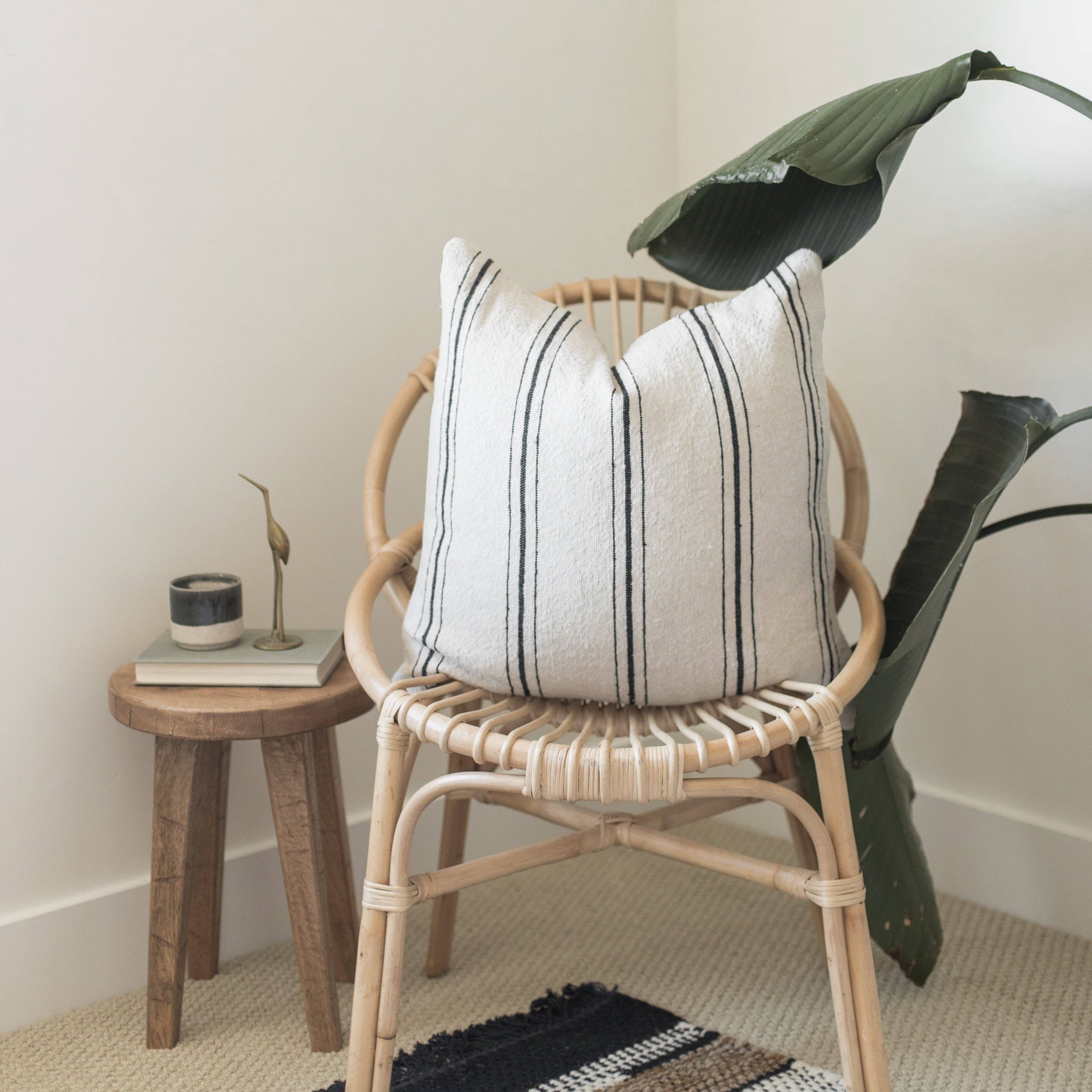 Ollie Woven Cotton Pillow Cover