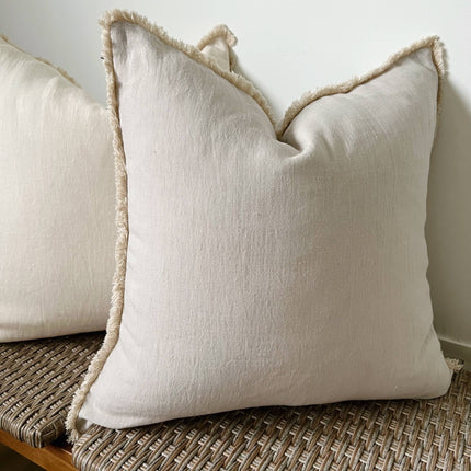 Neutral Linen Pillow Covers