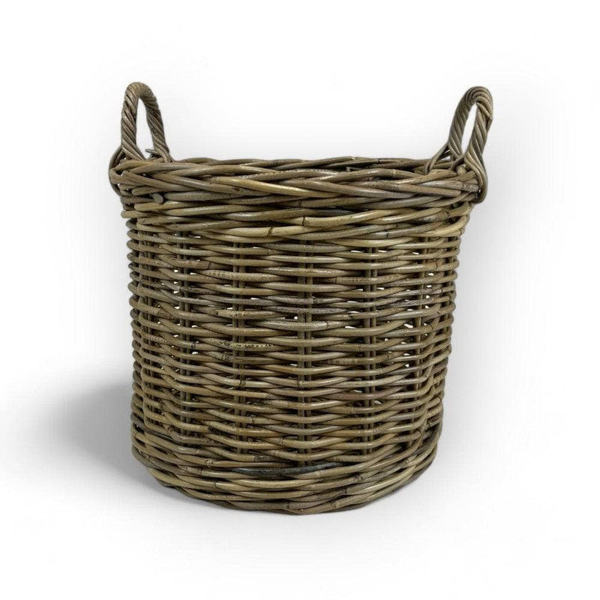 Rattan Round Flat Bottom Baskets