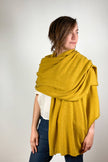 Cashmere Scarf/Wrap Lotta Yellow