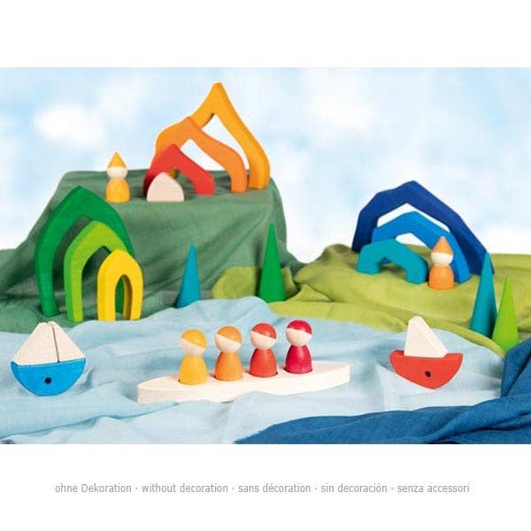 Little men in the boat - goki Evolution