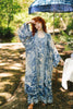 Let The Light In Printed Long Duster Bamboo Kimono Robe