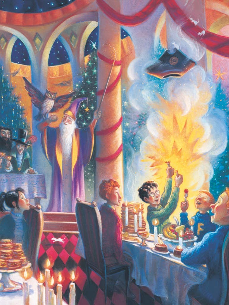 Christmas at Hogwarts - 1000 Piece Jigsaw Puzzle