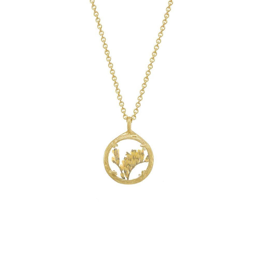 Mini Botanical Necklace- Flower Jewelry-Made in Hawaii