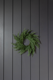 Cypress Leaf Full Real Touch Wreath - 14
