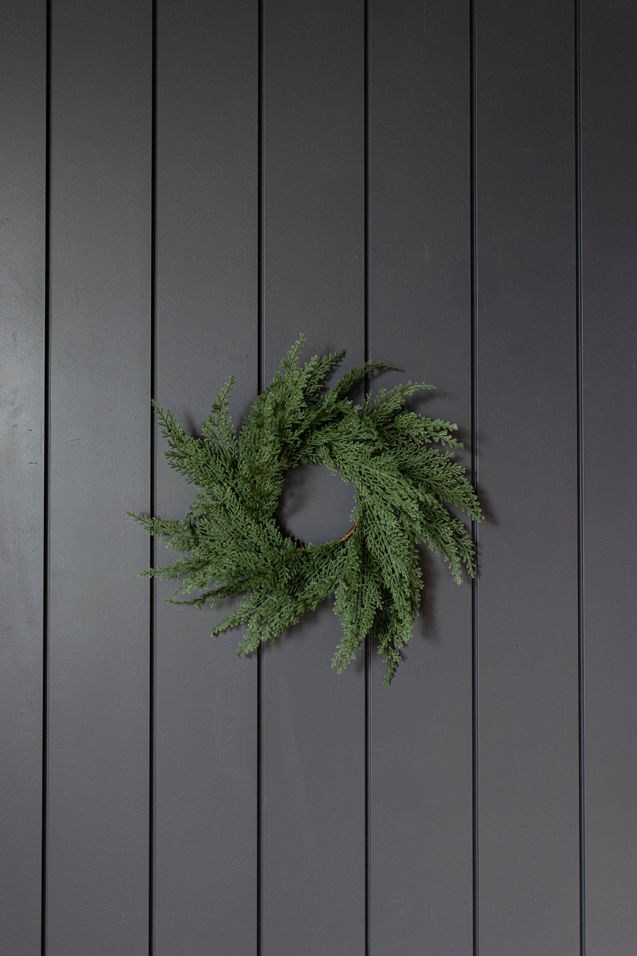 Cypress Leaf Full Real Touch Wreath - 14