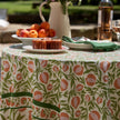 Grenadine Orange & Green Tablecloth
