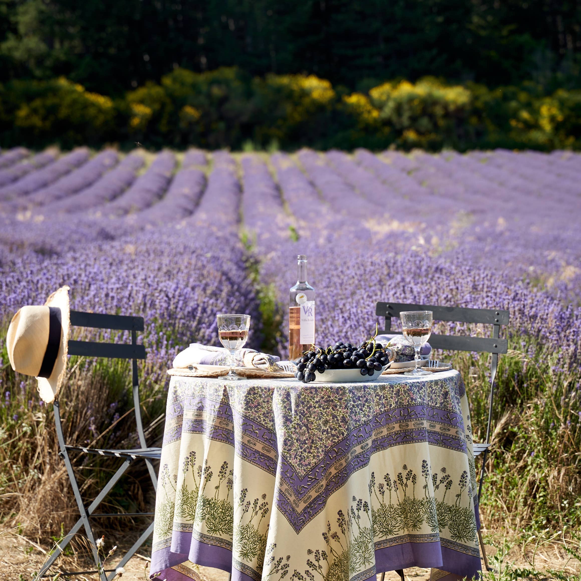 Lavender Purple | French Tablecloth