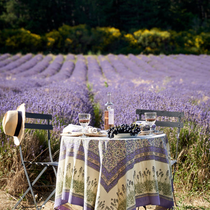 Lavender Purple | French Tablecloth