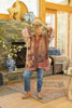 The Storyteller Bamboo Bohemian Kimono Cardigan with Belt