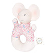 Meiya the Mouse Soft Round Rattle with Rubber Head