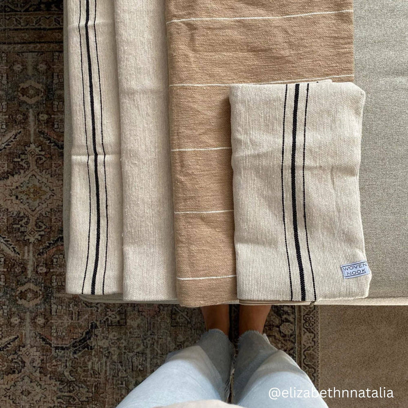 Ollie Woven Cotton Pillow Cover