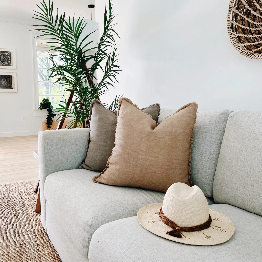 Neutral Linen Pillow Covers