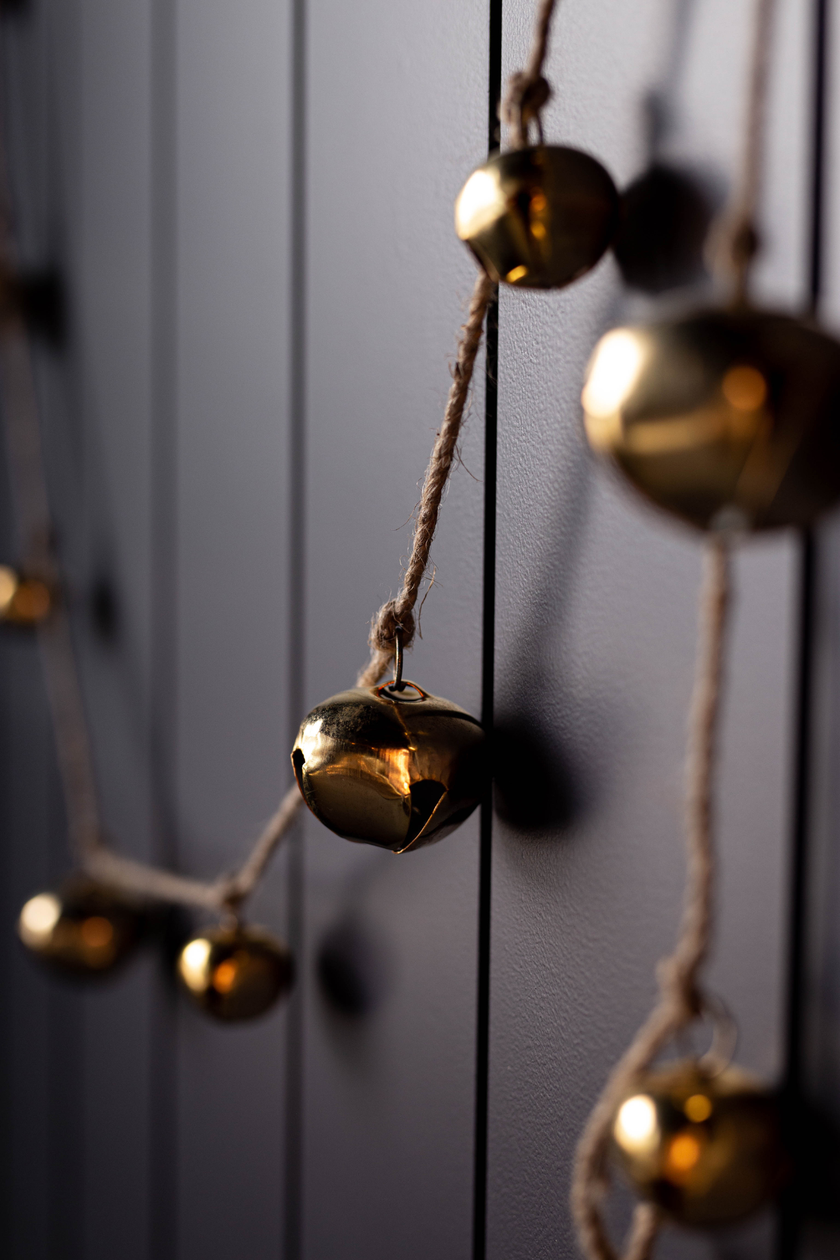 Jingle Iron Inspired Bell Garland