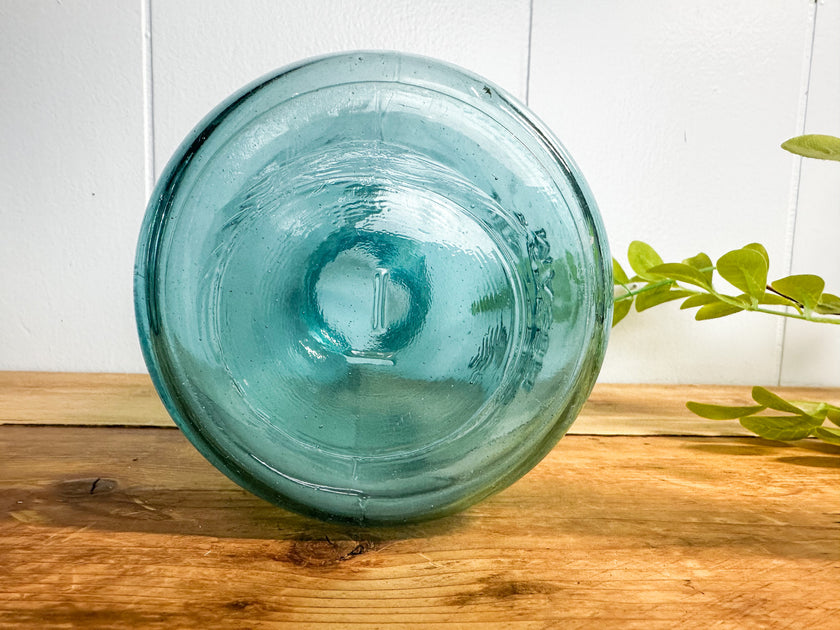 Authentic Antique Blue Ball Perfect Mason Jar Circa 1910-1923