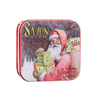 La Savonnerie de Nyons Orange-Cinnamon Soap Tin 3.5oz