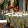 Jardin Blue & Vert | Tablecloth