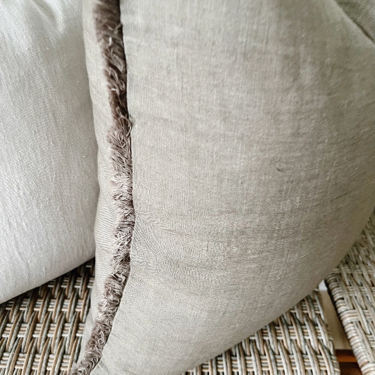 Neutral Linen Pillow Covers
