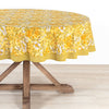 Jardin Mustard & Grey | Tablecloth
