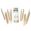 Colored Pencils - Tall & Travel Size - 12 Colors